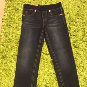 Jeggings with elastic waist